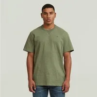 G-STAR T-Shirt Nifous Rundhals, mit Rippeinsatz