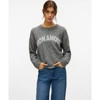 Vero Moda Strickpullover VMAMOREMIO LS O-NECK PULLOVER BOO