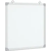 vidaXL Magnettafel Magnetisches Whiteboard 60x60x1,7 cm Aluminium