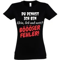 Youth Designz Print-Shirt "Böser Fehler" Damen T-Shirt mit lustigem Spruch Print mit witzigen Aufdruck für Frauen