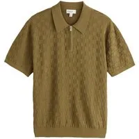 Next Poloshirt Premium Regular Fit Kurzarm-Polohemd aus Strick (1-tlg)