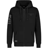 SUBLEVEL Hoodie Mit diversen Prints (1-tlg) Sublevel Zip Hoodie Print