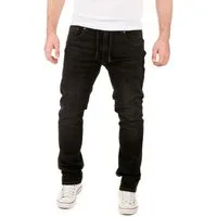 WOTEGA Slim-fit-Jeans Herren Jogginghose in Jeans-Look Noah Stretch Hose in Jogging Jeans Sweathosen Denim