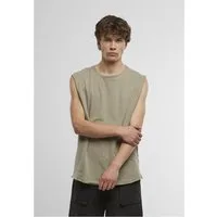 URBAN CLASSICS Rundhalsshirt Herren Open Edge Sleeveless Tee ärmelloses T-Shirt