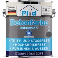 plid Acryl-Flüssigkunststoff Betonfarbe Bodenbeschichtung Bodenfarbe Sockelfarbe Flüssigkunstoff, Schnelltrocknend