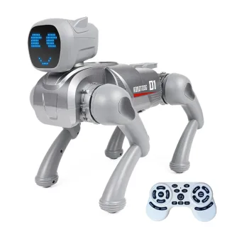 2.4GHz Remote Control Mechanical AI Intelligent Robot Dog Programming Interactive Toy Voice App Bluetooth Control for Ch