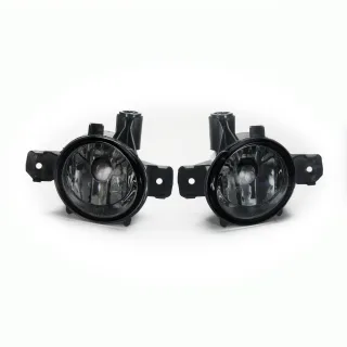 2x Nebelscheinwerfer Klarglas SCHWARZ + H11 für BMW E81 E82 E87 E88 E84 E83 E70