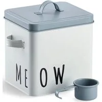 Zeller Present Vorratsdose Meow, Metall, (1-tlg), für Katzenfutter