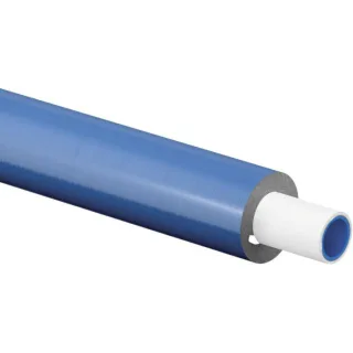 Uponor Uni Pipe Plus Verbundrohr 1062181 vorisoliert, S 10 WLS 035, blau, 16 x 2 mm, Ring 75 m