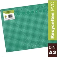 OfficeTree Schneideunterlage OfficeTree® Schneidematte grün - 60x45 cm (A2)