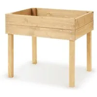 matrasa Hochbeet für Kinder - Kinderhochbeet aus Holz Kinderbeet 50x45x45 cm