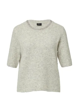 s.Oliver BLACK LABEL - Strickpullover beige - Gr. - 44