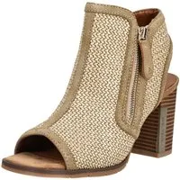 Mustang Shoes Mustang Shoes Sandalen Lederimitat/Textil High-Heel-Sandalette