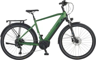 Prophete "Entdecker 4.9" 10 Gang Shimano Cues Schaltwerk Kettenschaltung Mittelmotor 250 W Pedelec, Elektrofahrrad für Herren