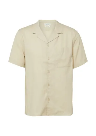 s.Oliver - Hemd beige - Gr. - XL