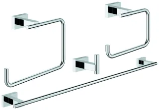 Grohe Bad-Set 4 in 1 Essentials Cube 40778 chrom, 40778001 40778001
