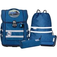 McNeill Schulranzen Schulranzen-Set ERGO COMPACTO 5tlg. TETRA