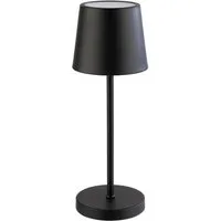 APS LED Tischleuchte "MERLE MINI" Kabellose USB-C Tischleuchte, USB-Ladefunktion, LED fest integriert, warmweiß - kaltweiß, Spritzwasssergeschützt IP 54, inkl. Dockinstation und Fernbedienung