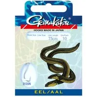Gamakatsu Aalhaken Gamakatsu Hook 3120N Aal 75cm - 10 gebundene Angelhaken