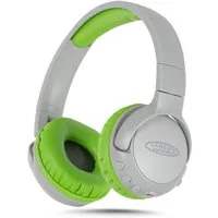 Classic Cantabile Classic Cantabile KKH-20B Kinderkopfhörer Grau Kinder-Kopfhörer (LED-Leuchtfunktion mit Farbverlauf, Bluetooth 5.3, Bluetooth und kabelgebundener Kinderkopfhörer)