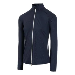 Island Green - Jacke Durchgehender Reißverschluss für Damen (Marineblau)