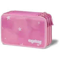 ergobag Federmäppchen Mäppchen, (40-teilig), mit Spitzer, Radiergummi, Lineal