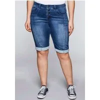 Sheego Shorts Jeansbermudas