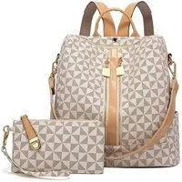 feinlux Rucksack Laptop-Rucksack (Packung, Schulrucksack, Reiserucksack), Großes Fassungsvermögen Ordentliche Aufbewahrung Robust und stylisch
