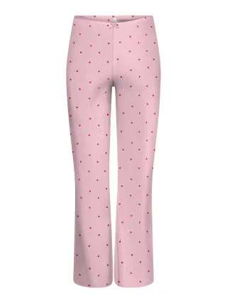 ONLY - ONLFENJA PANT AOP CS JRS Romance Rose - Gr. - S
