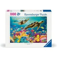 Ravensburger Puzzle Erwachsenenpuzzle 1000 Teile - Blaue Unterwasserwelt, 1000 Puzzleteile
