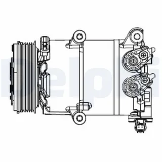 Delphi Klimakompressor Ford Kuga Tourneo Transit