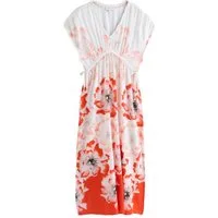 B by Ted Baker Strandkleid B by Ted Baker Geblümtes Strandkleid aus Leinenmix (1-tlg)