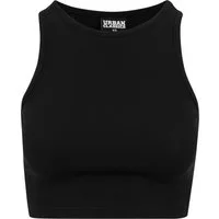 URBAN CLASSICS Muskelshirt Urban Classics Damen Ladies Cropped Rib Top (1-tlg)