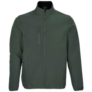 SOLS Herren Falcon Recycled Soft Shell Jacke (Waldgrün)