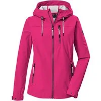 G.I.G.A. DX by killtec Softshelljacke GS 111 WMN SFTSHLL JCKT Atmungsaktive, wasserabweisende Damenjacke mit verstellbarer Kapuze