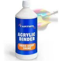 7 Artists Acrylfarbe 7 Artists Acrylbinder - Acrylfarben Medium Bindemittel Künstlerbedarf, 1000 ml