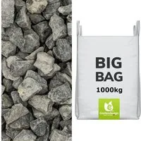 CM-Gartendesign Stein Basalt Splitt, (16/32mm, anthrazit), 1000kg