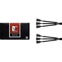 Splitterkabel NA-SC1 Sx2 schwarz, 13,5cm, 2 Stück, für PWM Lüfter