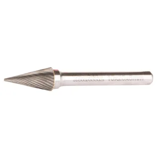 Makita Hartmetall Frässtift Spitzkegel - Einfachverzahnung - LxØ 20x10 mm - B-52831