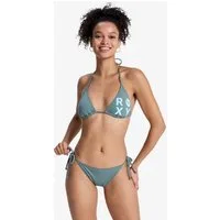 Roxy Triangel-Bikini SD ESHORT SLEEVEENTIALS TIKI CLASHORT SLEEVEIC TS (Set, 2-St) Set aus 2 Teilen, sportlicher Schnitt, schnell trocknendes Material