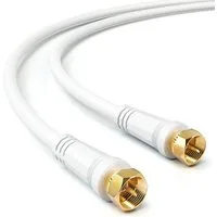 deleyCON deleyCON 1m SAT TV Antennenkabel Koaxial Kabel HDTV 4-fach Schirmung SAT-Kabel