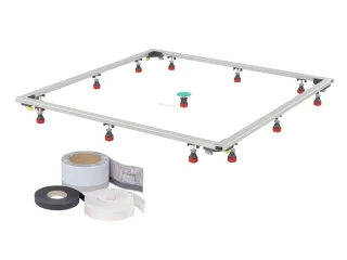 Mepa Duschwannen-Set Mineralgussrahmen SF 3S+, 182138 182138