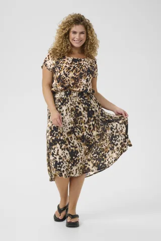 Rock A-shape Leopard Print