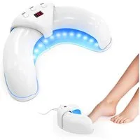 TUWENA Lichthärtungsgerät Nagelpilz-Lasergerät, Pure Nail Laser, Lichttherapiegerät Nagelpilz, Für Verfärbte und Verdickte Zehennägel, zur Reinigung und Pflege Nägel