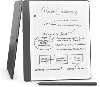 Kindle Scribe (2024) 64GB [10 2'' WiFi only Premium-Eingabestift] schwarz