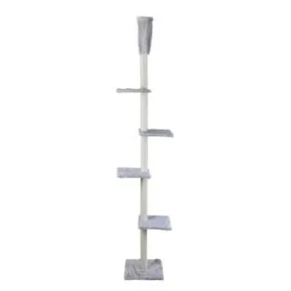 Rohrschneider Silvio Design Kratzbaum Deckenspanner Superior grau