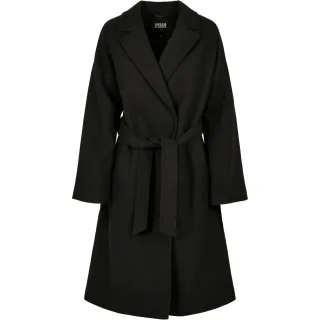 Urban Classics - "Classic" Mantel für Damen (Schwarz)
