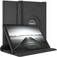EAZY CASE Tablet-Hülle Rotation Case Samsung Galaxy Tab A 10.1 10,1 Zoll, Hülle 360° drehbar mit Standfunktion Etui Anti-Kratz Tasche Schwarz