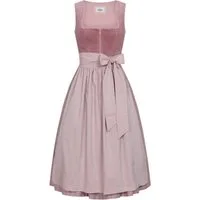 Nübler Dirndl Maxidirndl Florentine in Rosenquarz von Nübler - Rocklänge 70 cm