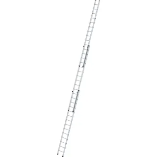 Munk Sprossen-Schiebeleiter 3-teilig ohne Traverse - 020314